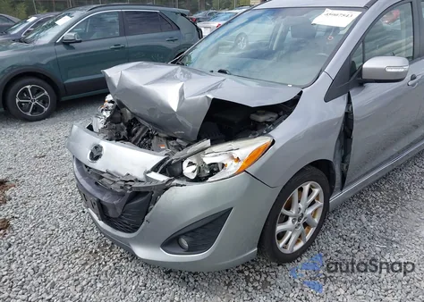 2014 Mazda Mazda5 Grand Touring z USA, uszkodzony, nr VIN JM1CW2DL5E0173726